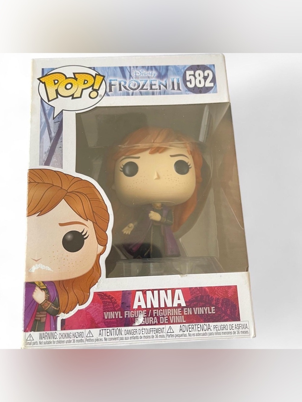 Funko Pop Disney Frozen II Anna #582 Frozen 2 Vinyl Figure Princess